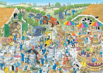 Jan Van Haasteren - The Winery, 1000 Piece Puzzle (JUM9095)