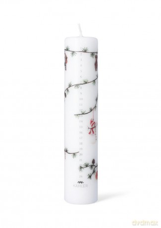 K¤hler - Hammershi Christmas Advent Candle 2025 - 5 cm