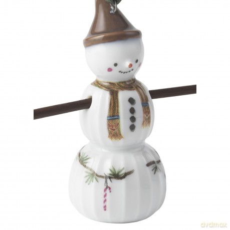 K¤hler - Hammershi Christmas Bauble Snow Boy - H7 cm