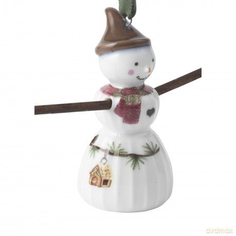 K¤hler - Hammershi Christmas Bauble Snow Girl - H6.5 cm