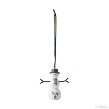 K¤hler - Hammershi Christmas Bauble Snow Man - H9.5 cm