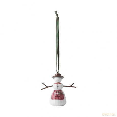 K¤hler - Hammershi Christmas Bauble Snow Woman - H9 cm