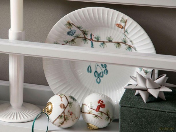 K¤hler - Hammershi Christmas Deep Plate - 21 cm