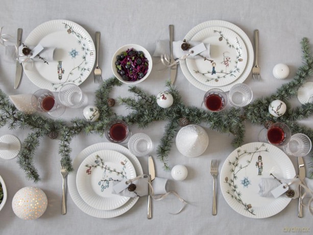 K¤hler - Hammershi Christmas Deep Plate - 21 cm