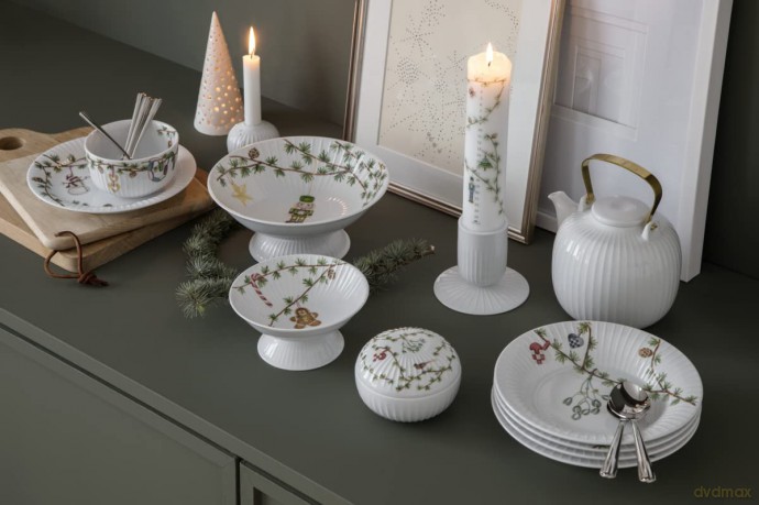 K¤hler - Hammershi Christmas Dessert Plate - 19 cm