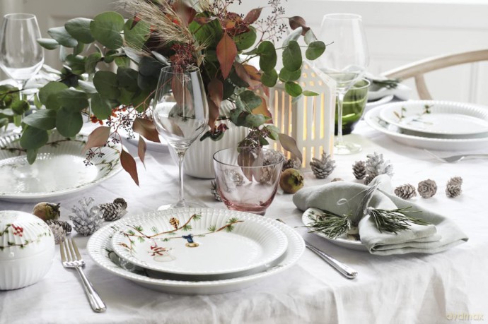 K¤hler - Hammershi Christmas Dessert Plate - 19 cm