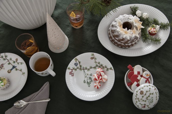 K¤hler - Hammershi Christmas Dessert Plate - 19 cm