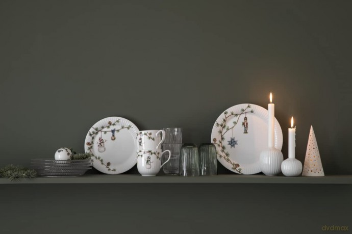 K¤hler - Hammershi Christmas Lunch Plate - 22 cm