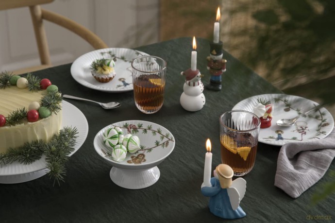 K¤hler - Hammershi Christmas Lunch Plate - 22 cm