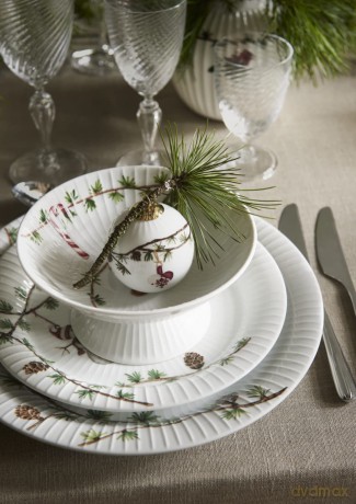K¤hler - Hammershi Christmas Lunch Plate - 22 cm