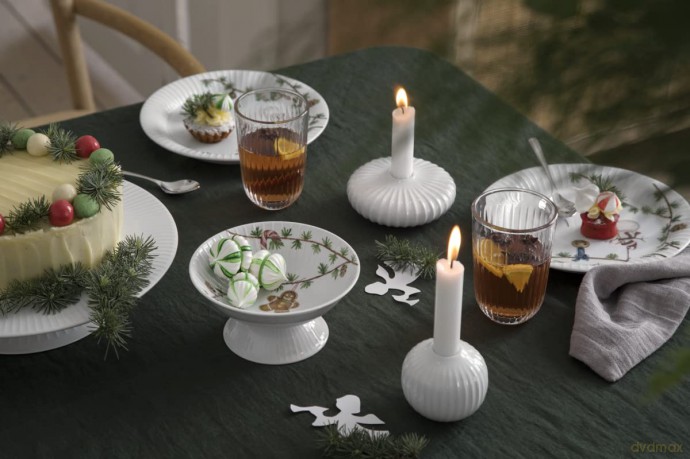 K¤hler - Hammershi Christmas Lunch Plate - 22 cm