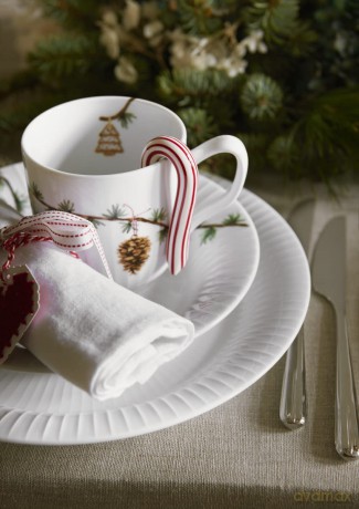 K¤hler - Hammershi Christmas Lunch Plate - 22 cm