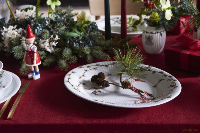 K¤hler - Hammershi Christmas Oval Table Dish - 34x27 cm