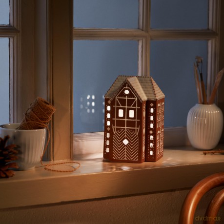 K¤hler - Large Gingerbread Light House - 17 cm
