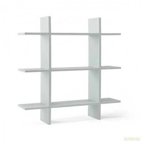 Kids Concept - Wall Shelf with 3 Levels - Light Green (1000439)