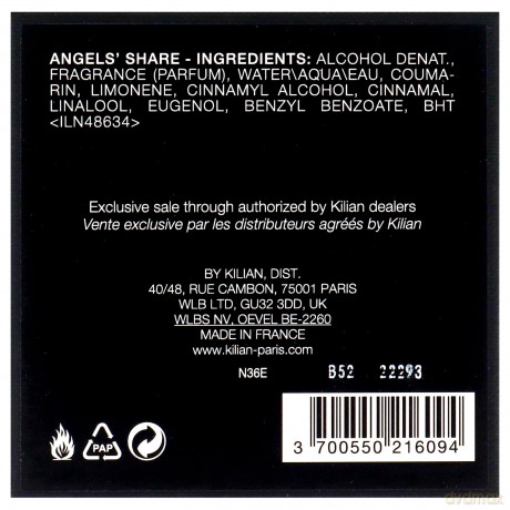 Killian - Angels' Share EDP 50 ml