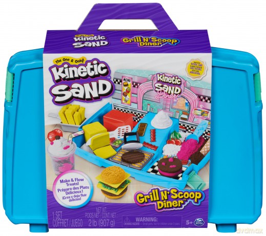 Kinetic Sand - Diner Folding Sandbox (6068028)