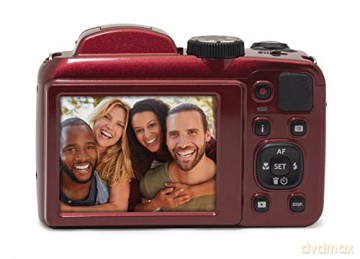 Kodak - Digitalt camera Pixpro AZ255 CCD 25x 16MP - Red