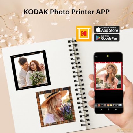 Kodak - Mini Shot 3 Retro 4Pass Digital Camera, C300RY