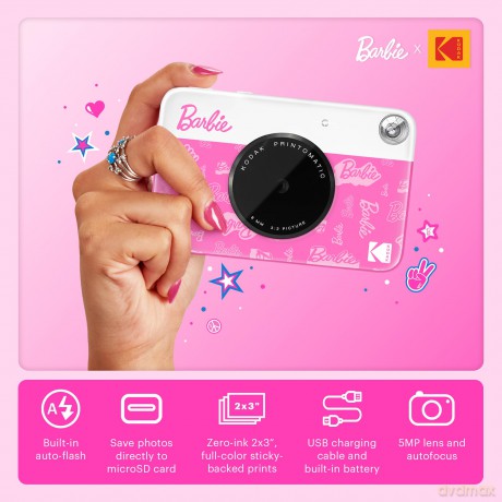 Kodak - Printomatic Barbie Camera