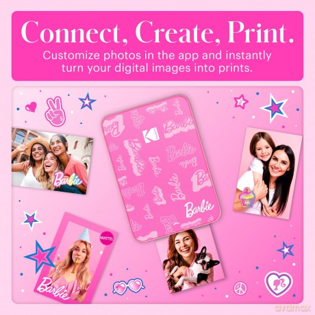 Kodak - Step Printer Slim Barbie Printer