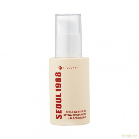 KSECRET - SEOUL 1988 Serum: Retinal Liposome 2% + Black Ginseng - 30 ml [KOMSETYKI]