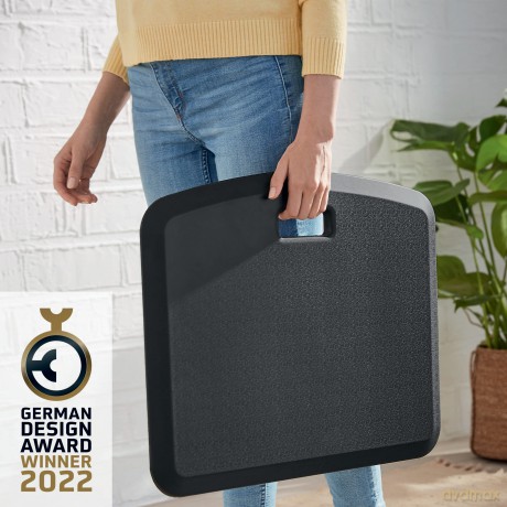 Leitz - Desk Mat Ergo Active Anti-fatigue Cosy - 45x56cm - Grey