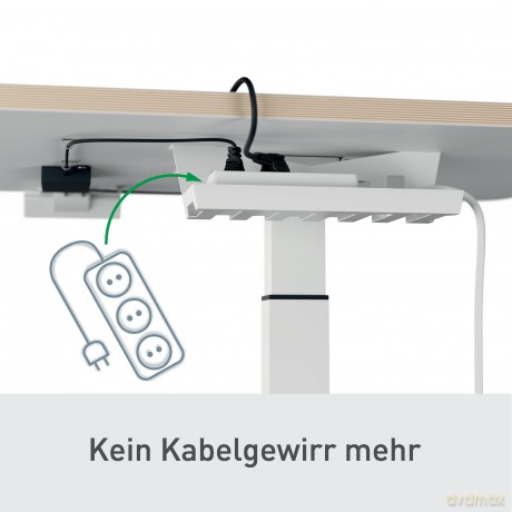 Leitz - Sit/stand table Ergo Small electric white