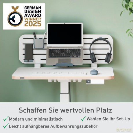 Leitz - Sit/stand table Ergo Small electric white