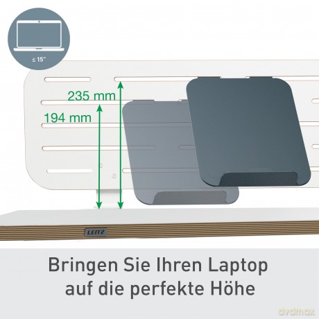 Leitz - Sit/stand table Ergo Small electric white