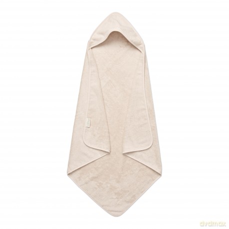 Lille Kanin - Hooded towel 100x100 Terry Vanilla Ice