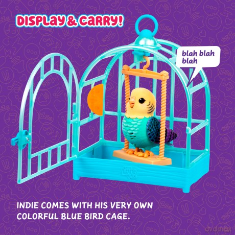 Little Live Pets - My Really Real Bird & Cage Indie (26691)