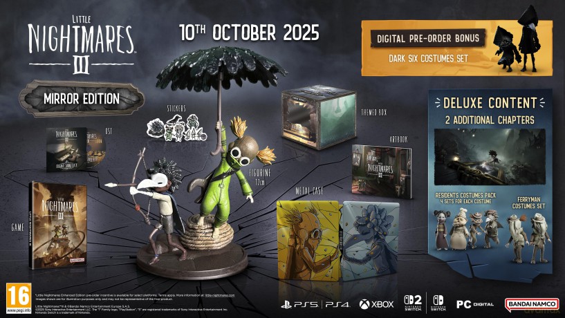 Little Nightmares III (Collector Mirror) [GRA PS4]