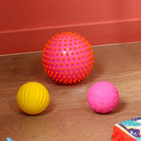 Ludi - Sensory ball set - pink - LU30022
