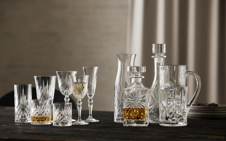 Lyngby Glas - Crystal Melodia Beer Glass - 40 cl - Set of 4