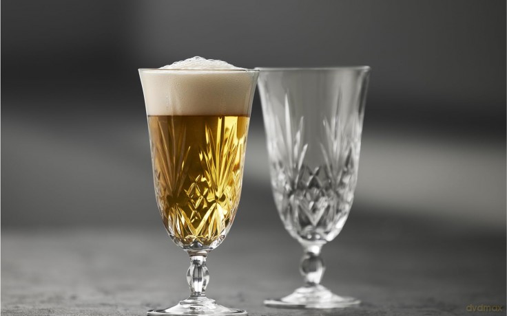 Lyngby Glas - Crystal Melodia Beer Glass - 40 cl - Set of 4