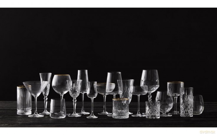 Lyngby Glas - Crystal Melodia Beer Glass - 40 cl - Set of 4