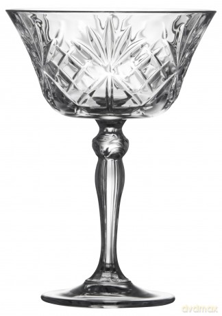 Lyngby Glas - Crystal Melodia Champagne Coupes - 26 cl - Set of 4
