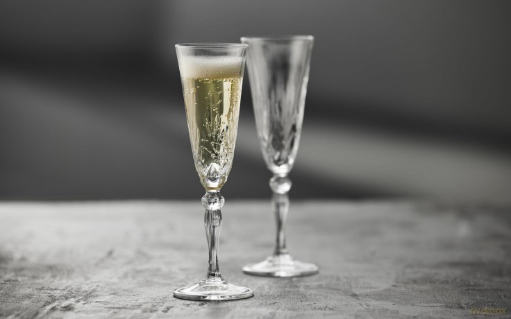Lyngby Glas - Crystal Melodia Champagne Glass - 16 cl - Set of 4