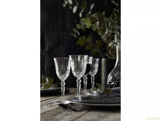 Lyngby Glas - Crystal Melodia Red Wine Glass - 27 cl - Set of 4