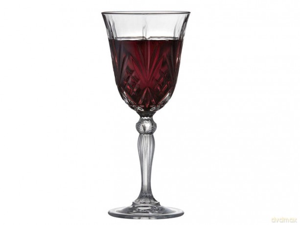 Lyngby Glas - Crystal Melodia Red Wine Glass - 27 cl - Set of 4