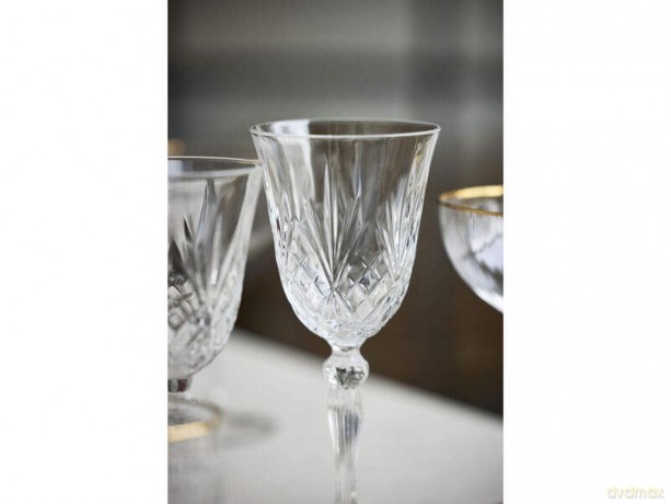 Lyngby Glas - Crystal Melodia Red Wine Glass - 27 cl - Set of 4