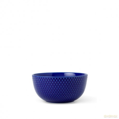 Lyngby Porceln - Rhombe Color Bowl 13 cm - Dark Blue