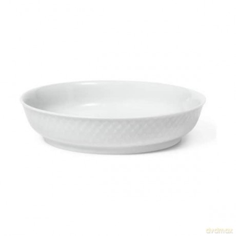 Lyngby Porceln - Rhombe Color Dessert Plate 16 cm - White
