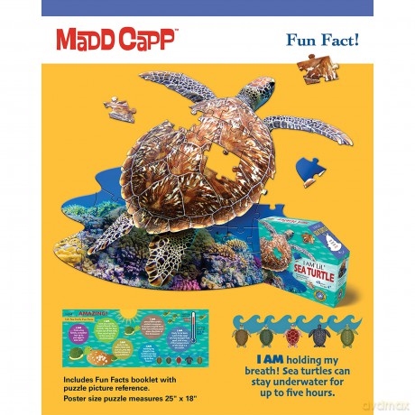 Madd Capp - I Am LiL' Sea Turtle 48 pcs Puzzle (105101)