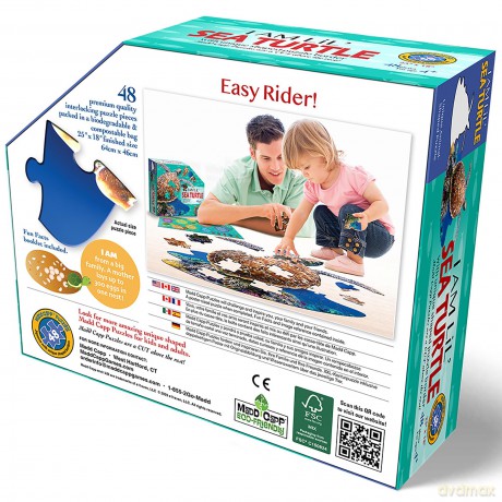 Madd Capp - I Am LiL' Sea Turtle 48 pcs Puzzle (105101)