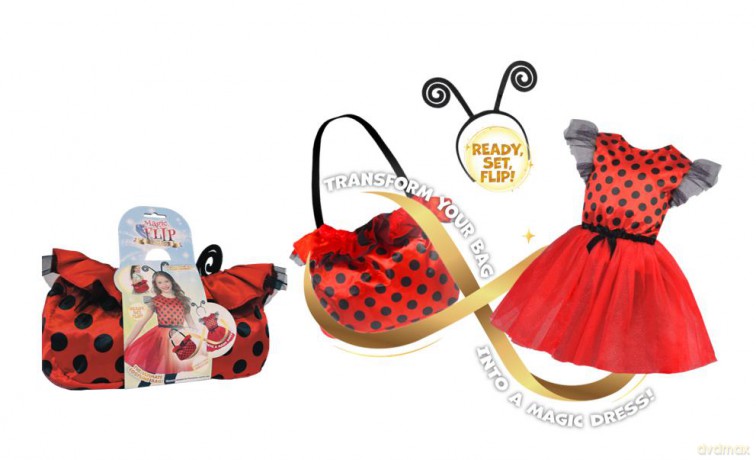 Magic Flip - Ladybug 128 - 134 cm (604603)
