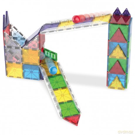 MAGNA-TILES - Rail Racers Deluxe˘ 90 Piece Set (90361)