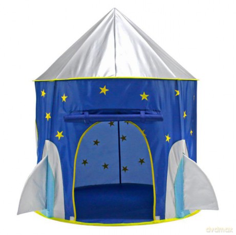 Magni - Play Tent - Blue - Height: 1.3 meters, Diameter: 1.02 meters