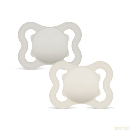 MAM - Air Nat Rub 2p Box V Neutral Unprint - 0-6m